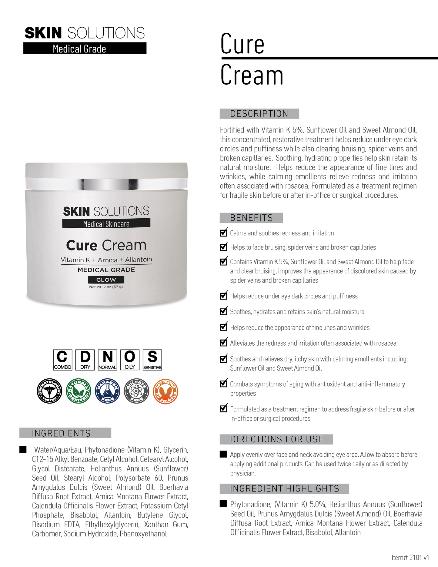 Cure Cream