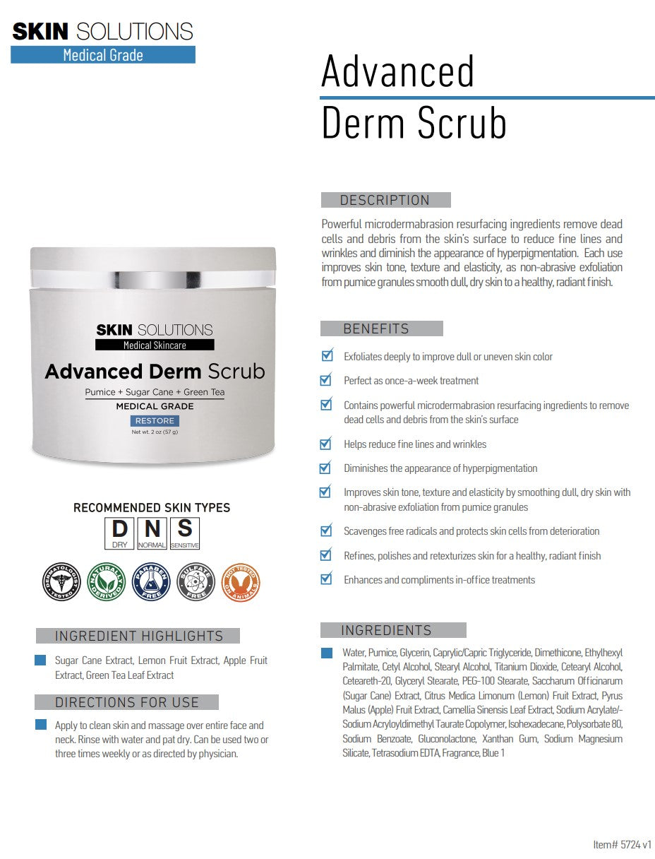 Advanced Derm Scrub