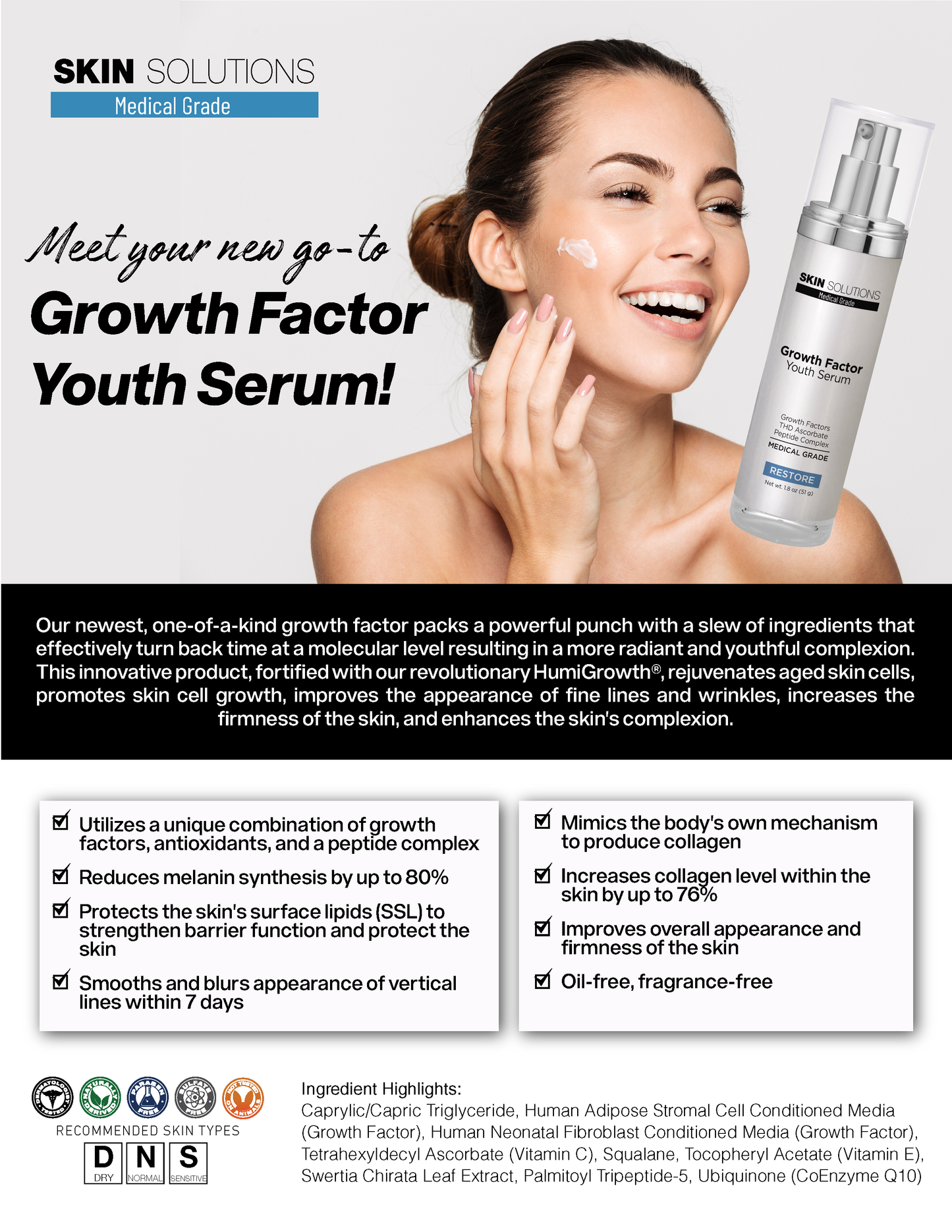 Growth Factor Youth Serum