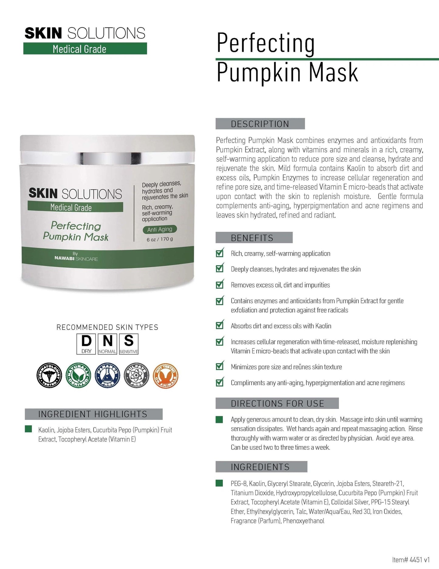 Perfecting Pumpkin mask